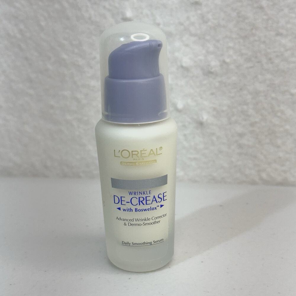 L'Oreal Advanced Wrinkle Corrector Dermo-Smoother DeCrease With Boswelox 1 oz